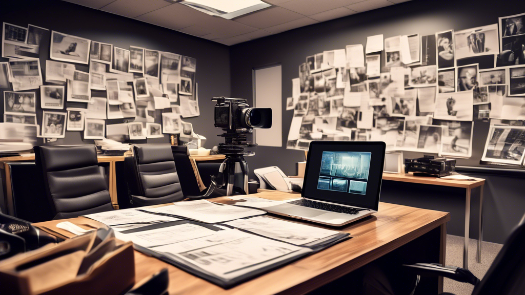 Create an image of a screenwriter