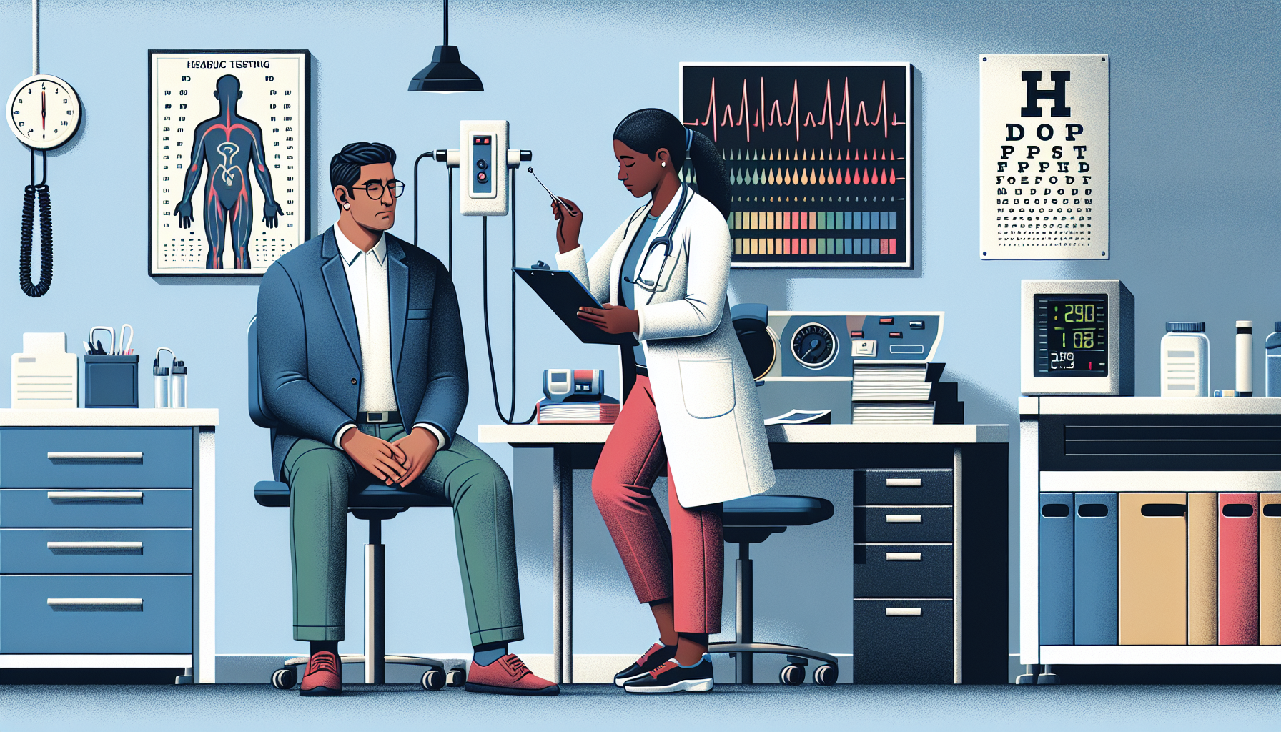 DALL-E prompt: A doctor