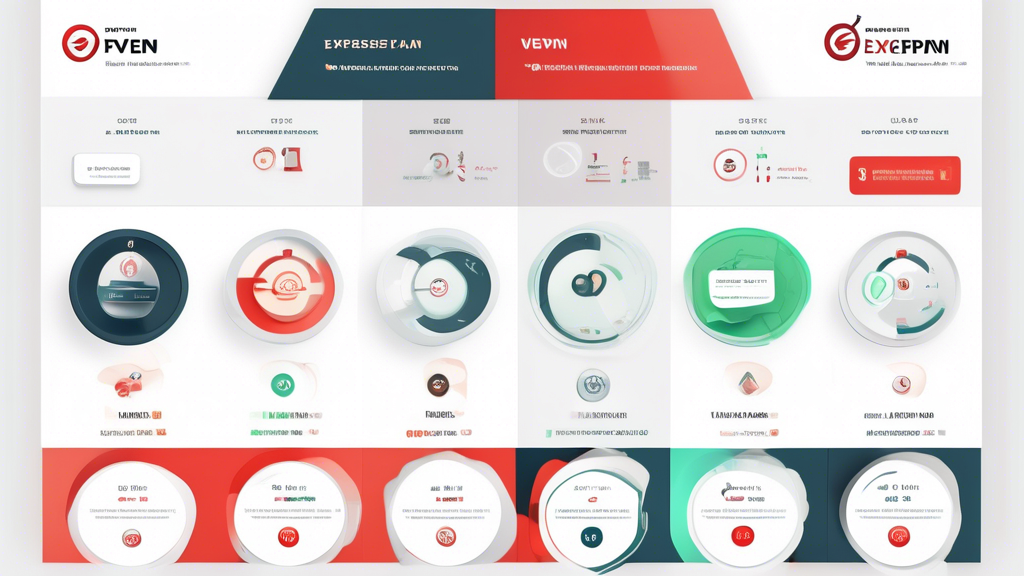 Create a detailed and informative infographic that visualizes the various price plans of ExpressVPN. The infographic should include a clear comparison of monthly, yearly, and other long-term subscription options. Incorporate comparative elements to showcase how ExpressVPN