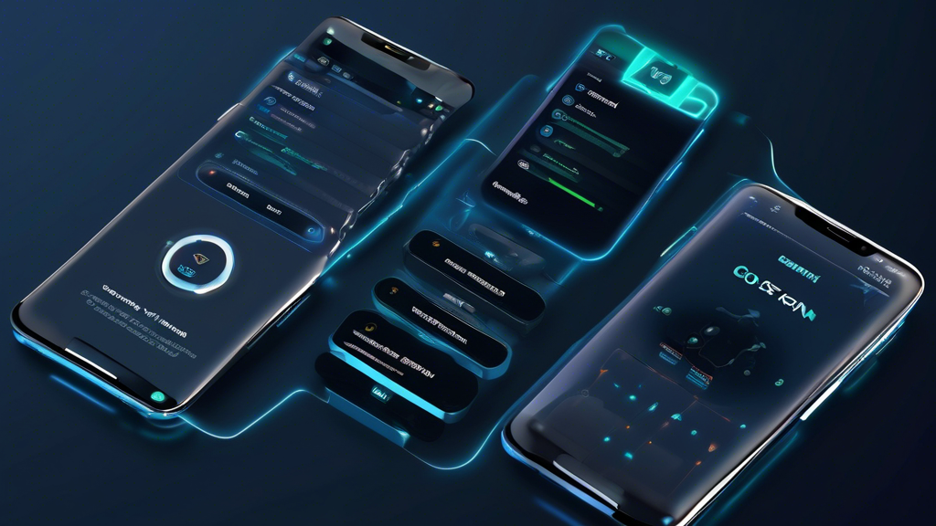 Create a DALL-E prompt based on the criteria for choosing the best free VPN for PC.

---

A high-tech, futuristic digital interface displaying various criteria for selecting the best free VPN for PC. Include elements such as speed and performance metrics, user-friendly icons, data limit indicators, and security encryption symbols. The interface should be sleek and modern, with easy-to-understand graphics illustrating each criterion. Background should be an abstract, secure-looking network environment with digital pathways and servers.