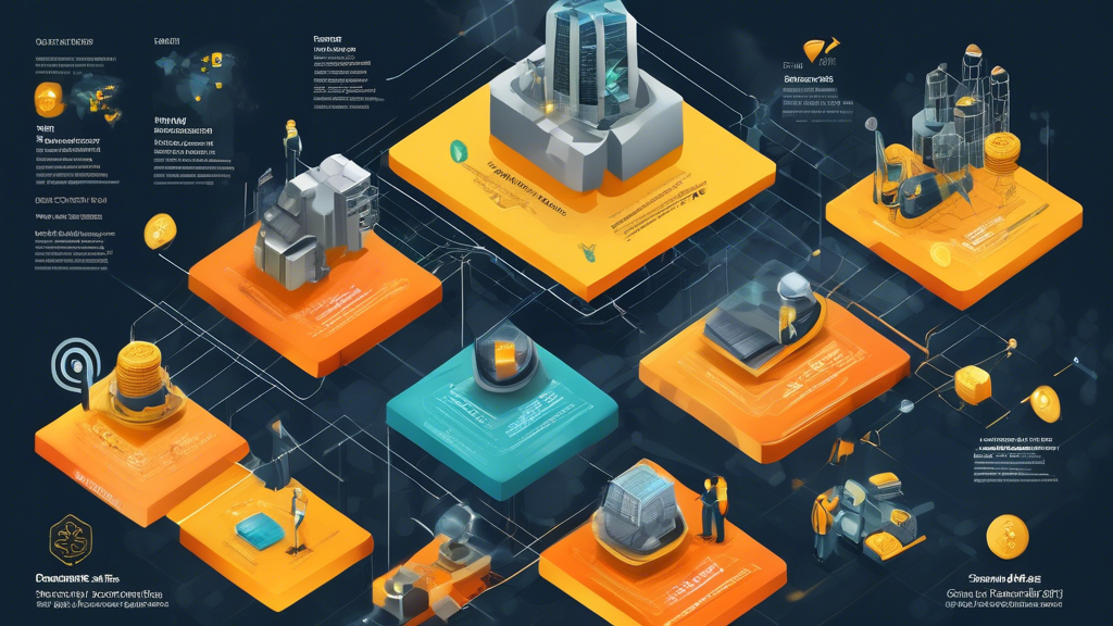 Create an image showcasing an infographic-style depiction of the essential features to look for in the best crypto mining sites of 2023. Include elements that represent ease of use, security, and profitability. Illustrate a visual comparison of hash rates, energy efficiency, and payout schemes using charts or graphs. Add icons symbolizing customer support and community feedback, such as a headset for support and a speech bubble for community interaction. Use a modern, tech-inspired color palette and design to emphasize the futuristic aspect of cryptocurrency mining.