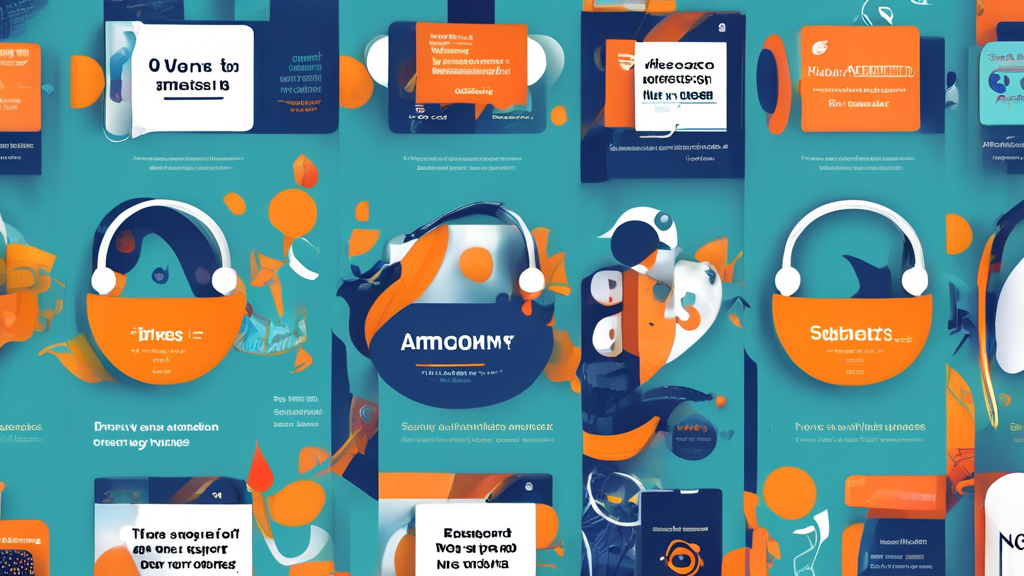 Create an informative and engaging infographic highlighting tips for saving on Amazon Music Unlimited pricing models. Include elements such as promotional offers, discounts, and suggestions for accessing cheaper subscriptions. The design should be modern and colorful, featuring music-related icons like headphones, musical notes, and Amazon