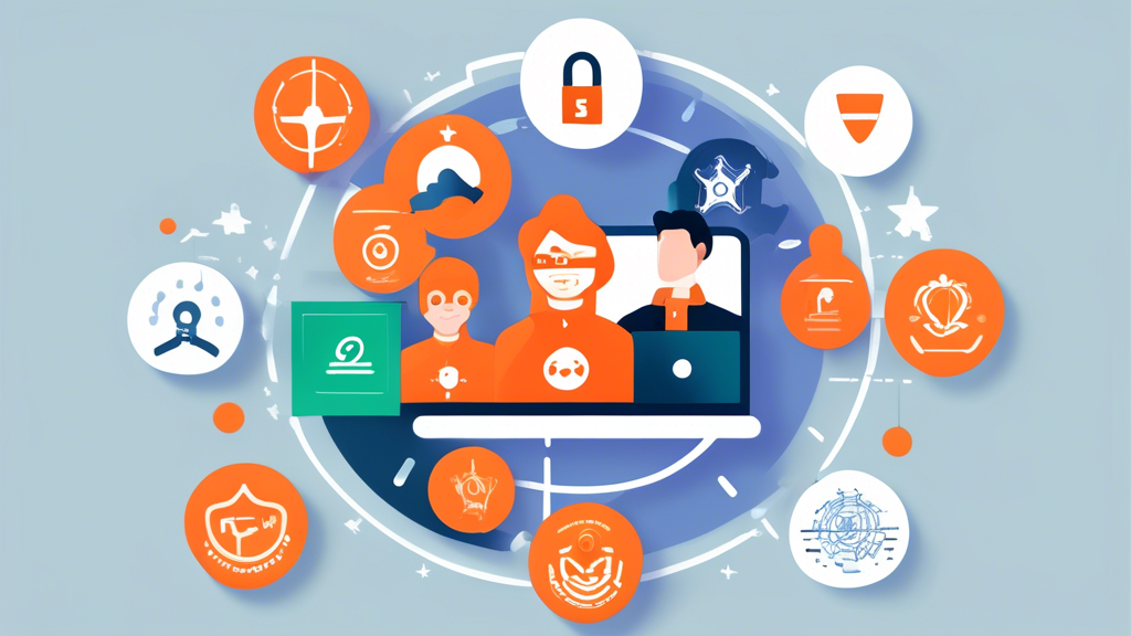 Create an image that visually represents the concept of Top 5 VPNs recommended on Reddit. The illustration should include a comparison chart featuring key characteristics such as security, speed, and price of different VPN services. Integrate icons or symbols that represent user feedback and experiences, like thumbs up or stars. The overall design should be modern and vibrant, incorporating elements of Reddit