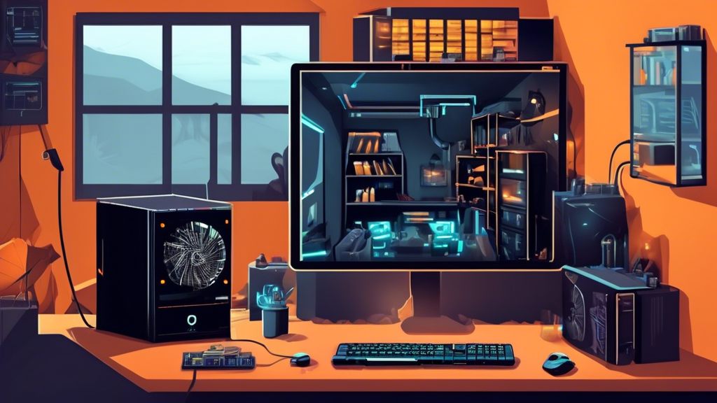 Create an image depicting a beginner