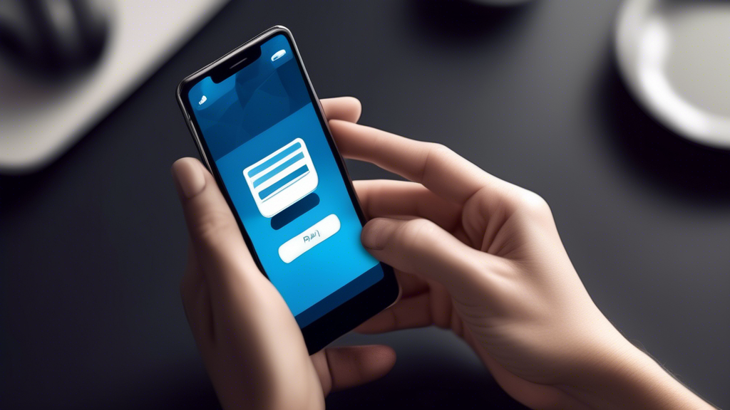 Create an image of a person using a smartphone to purchase an IPTV subscription with PayPal. The image should convey convenience and ease of payment through a digital platform, showcasing the modern way of managing subscriptions. Include recognizable PayPal branding and a sleek and user-friendly interface on the smartphone screen to emphasize the seamless transaction process.