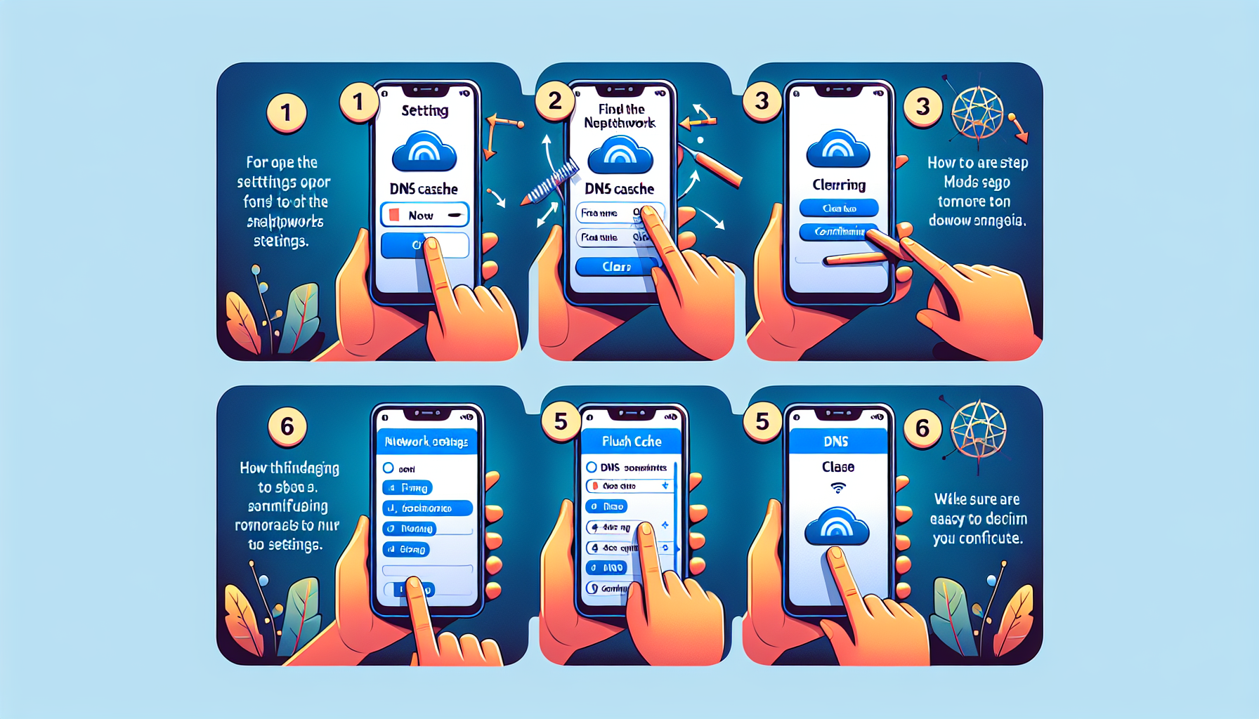 Illustrate a step-by-step guide on 