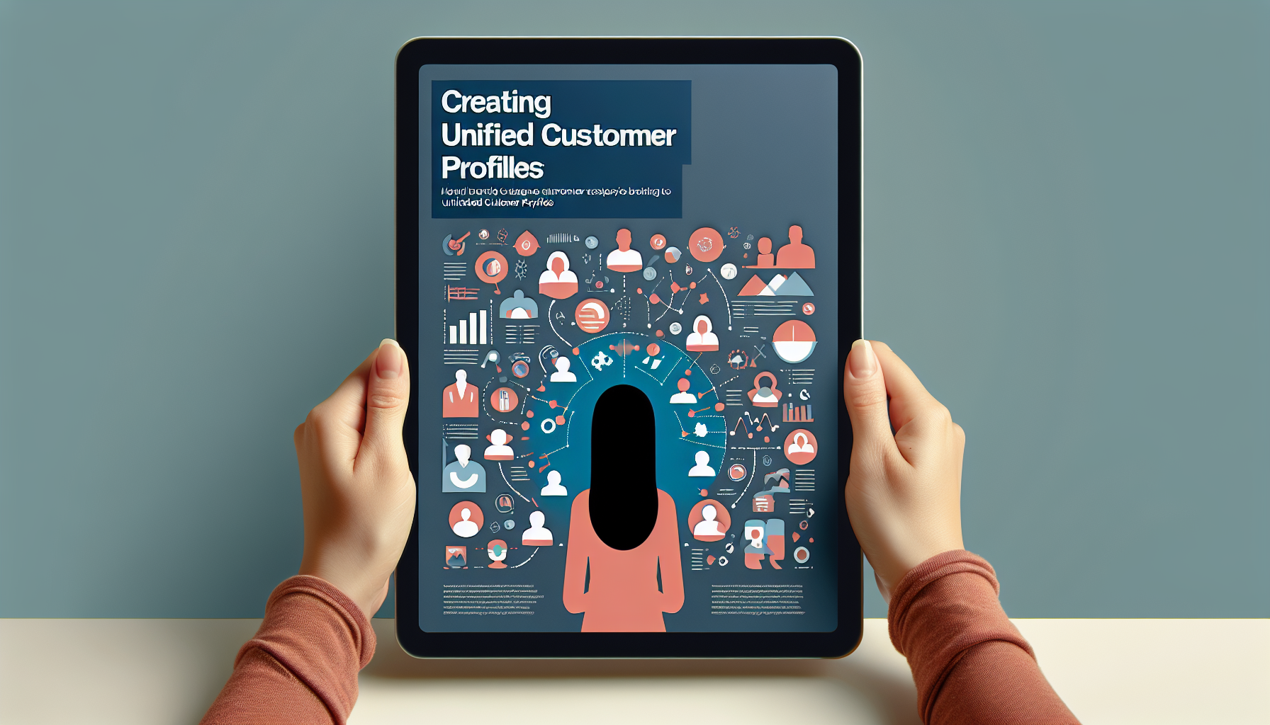 An image depicting a digital guide named 