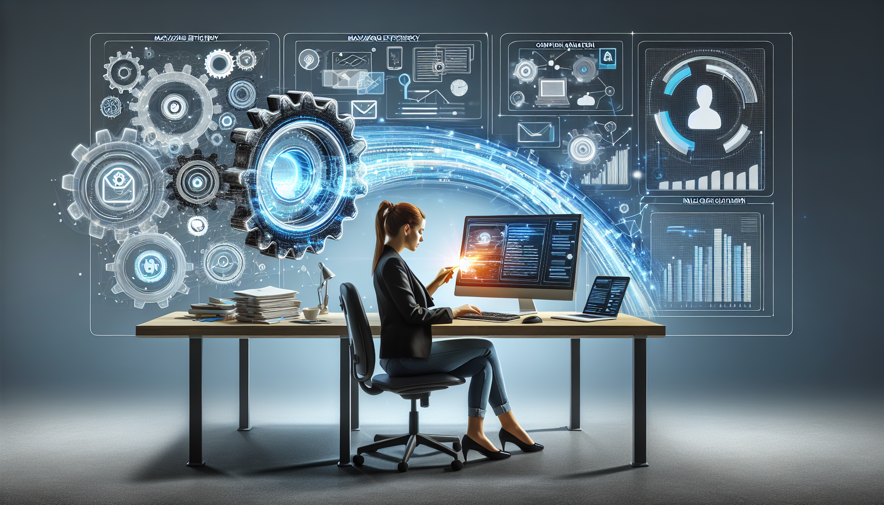 A visualization of the concept 