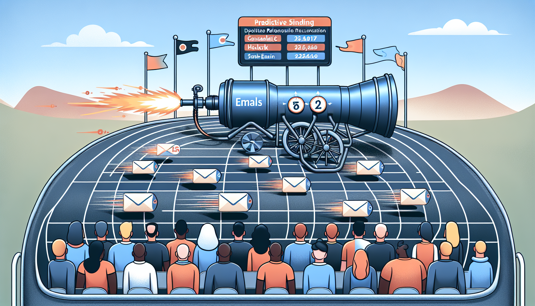 Create an illustration of a concept representation of 
