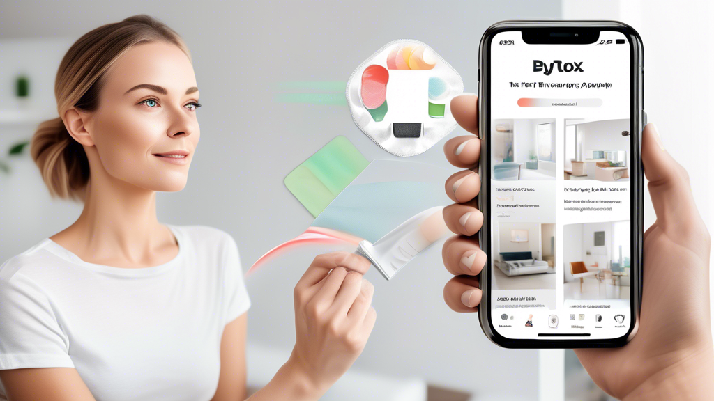 Visual guide illustrating how to correctly apply and use the Bytox patch, including a step-by-step application process, tips for optimal usage timing and frequency, and cautionary advice for first-time users, set in a well-lit, modern home environment.