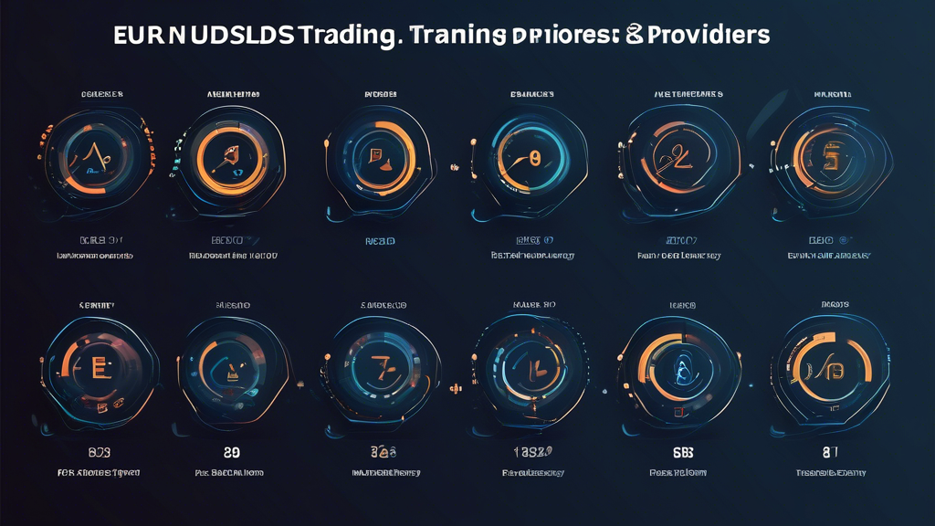 An analytical image depicting a comparison chart of EUR/USD forex trading signal providers ranked by accuracy, reliability, and timeliness, with highlighted icons for technical and fundamental analysis support and additional visuals showing the concept of signal frequency, offering an insight on key considerations traders should evaluate.