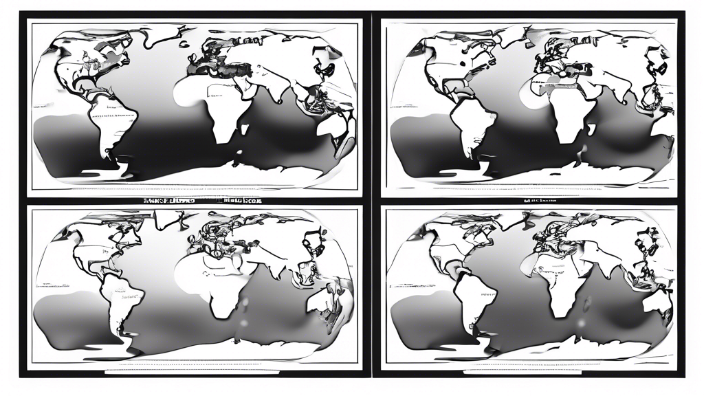 DALL-E prompt for an image relating to outline point #2 (Top 5 Outline Maps for Geography Lessons):

A collage of five simplified, black-and-white outline maps: one showing continents and oceans, another with country borders, a third highlighting physical features like mountains and rivers, a fourth with climate zones, and the fifth with population density represented by dot patterns. The maps should be clearly labeled and arranged neatly on a pastel background, resembling an educational poster.