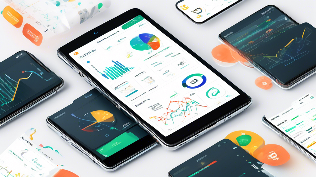 Create an illustration depicting the diverse functionalities and unique advantages of BingX Exchange. Showcase a sleek and intuitive user interface on a digital device screen (such as a smartphone or tablet) highlighting key features like real-time trading charts, advanced trading tools, user-friendly navigation, and integrated security measures. Surrounding the device, include visual elements that represent positive user testimonials and satisfaction, such as star ratings, thumbs-up icons, and enthusiastic users. The image should convey the innovative and beneficial aspects of using BingX Exchange in the competitive world of crypto-exchange platforms.