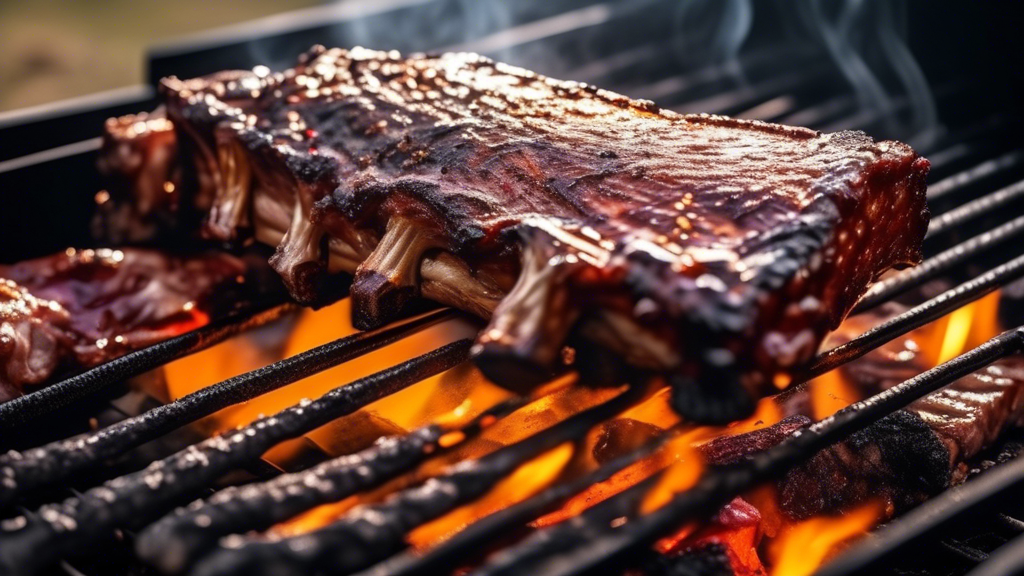 Grilling Ribs on a Charcoal Grill - Ed's Belly Bustin BBQ