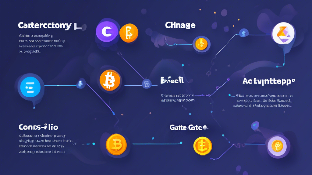 Create an image that highlights the pros and cons of using Gate.io as a cryptocurrency exchange platform. On one side, show happy users and icons representing benefits like low fees, wide range of cryptocurrencies, and high security. On the opposite side, depict frustrated users and icons representing challenges like user interface issues, limited customer support, and withdrawal limits. Add a balanced scale in the center to symbolize weighing the advantages and disadvantages.