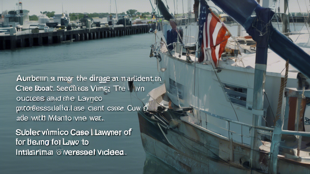 Prompt for DALL-E:

Create an image that showcases the benefits of using the services of an Auburn boat accident lawyer highlighted on Vimeo. The scene should include a satisfied client watching a professional testimonial video on Vimeo, showcasing successful case outcomes and the lawyer