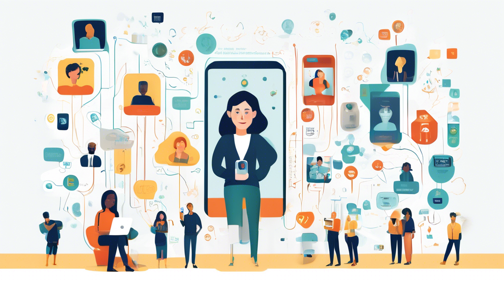 Create an image that captures different users sharing their positive experiences with Abine DeleteMe in a visually engaging way, showcasing various testimonials and case studies. The backdrop could feature computer screens and mobile devices displaying the Abine DeleteMe interface, with icons and symbols representing privacy and data protection, such as locks and shields. Text bubbles should highlight key praises and success stories, emphasizing the effectiveness of the service in safeguarding personal information. The overall vibe should be professional and reassuring, highlighting the transformative impact on user privacy.