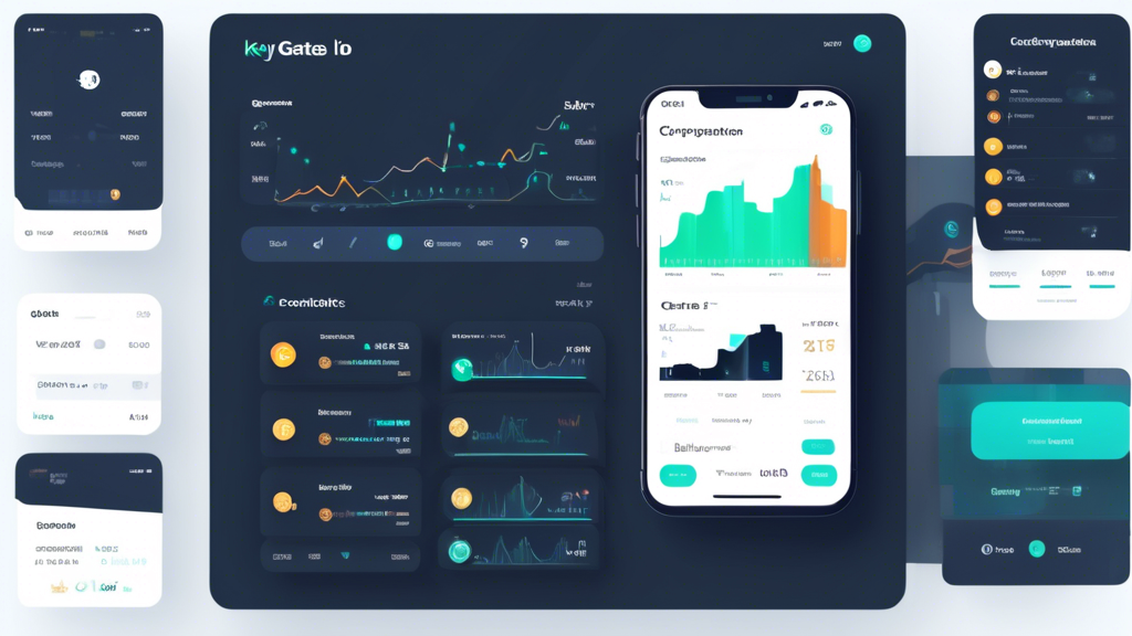 Prompt: Create an image that illustrates key functionalities for beginners on Gate.io. Show a user-friendly dashboard with various sections clearly labeled such as Buy Cryptocurrency, Sell Cryptocurrency, and Advanced Trading Tools. Include visual representations of cryptocurrencies, charts, and other trading tools. Make the design modern and clean to emphasize ease of use for new users.