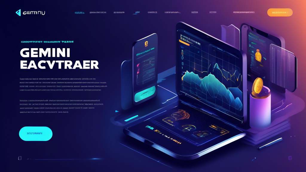Create an image showcasing the competitive advantages of Gemini Active Trader in the cryptocurrency market. The scene should highlight its transparent and competitive fee structure with graphs or charts, emphasize top-notch security measures with visual elements like locks or shields, and demonstrate exceptional user experience and customer support with happy users interacting on modern, user-friendly interfaces. Use a futuristic and professional design aesthetic to appeal to active traders.