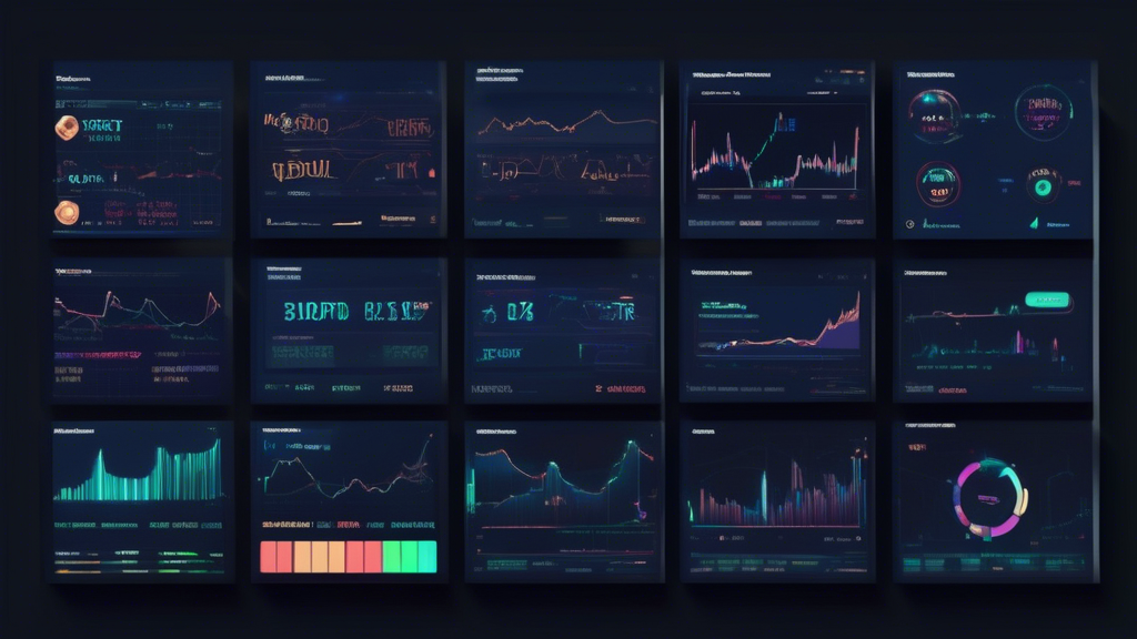 Create a detailed DALL-E image that captures the essence of demo crypto trading, featuring a user engaging with a digital trading platform. The user should be following effective trading strategies, avoiding common pitfalls, and seamlessly transitioning their skills from demo trading to live trading in a futuristic and visually captivating way. The image should include visual elements like charts, graphs, cryptocurrencies, success prompts, and a clear distinction between the demo and live accounts.