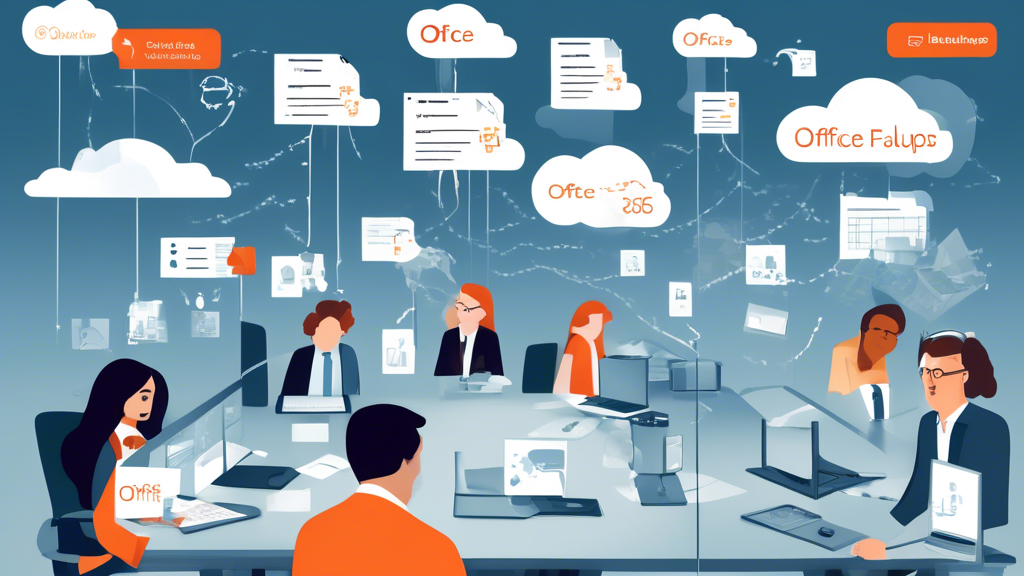 Prompt for DALL-E:

Create an image that illustrates the common misconceptions about Office 365 backups. Depict a business environment where employees mistakenly believe that all their data is fully backed up by Microsoft. In the scene, show icons representing files and emails 