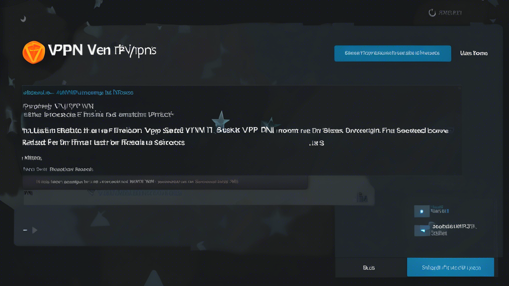 **DALL-E Prompt:**

Create an image that represents a Listicle Article on the Best VPNs for Firestick in 2023. The image should feature a modern Firestick device connected to a TV screen, showing a user interface with a list of top VPN services highlighted. Each VPN should be rated with stars, showcasing aspects like speed, user-friendliness, and additional features. The setting should be a cozy living room with a person holding a remote, ready to choose from the best VPN options. Prominently display keywords like Best VPN for Firestick and 2023 on the TV screen or somewhere in the scene for clear context.