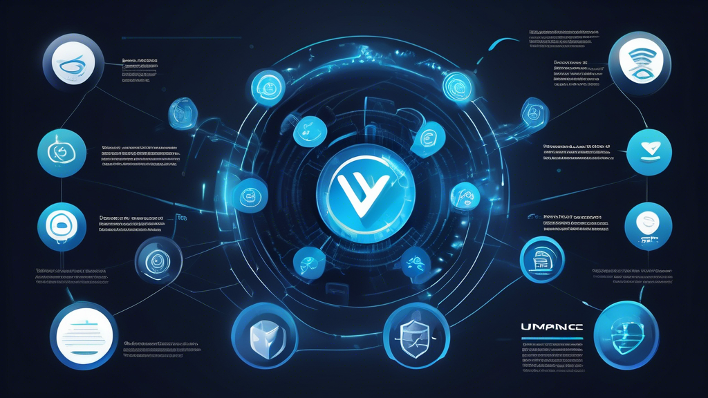 Create a detailed visualization demonstrating VPN Express