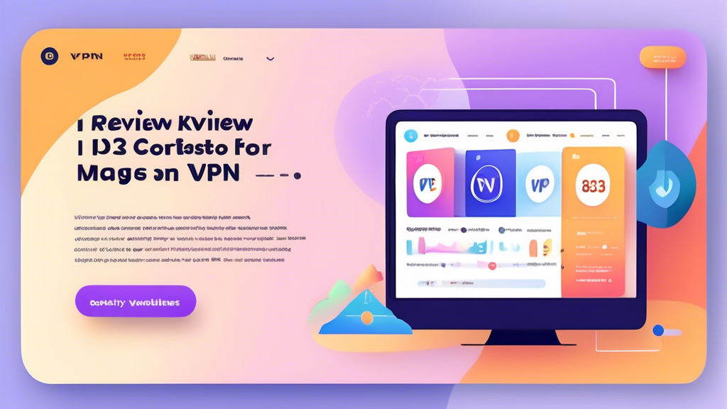 Create an image featuring an in-depth review and comparison of the top VPN providers of 2023, showcasing a colorful user interface with detailed charts and graphs. Include pros and cons for each VPN provider and a side-by-side comparison table highlighting features like security, speed, user-friendliness, and cost-effectiveness. Use a professional and modern design theme appropriate for tech-savvy users interested in online security and privacy. Keywords: best VPN 2023, detailed reviews, comparison, top providers.