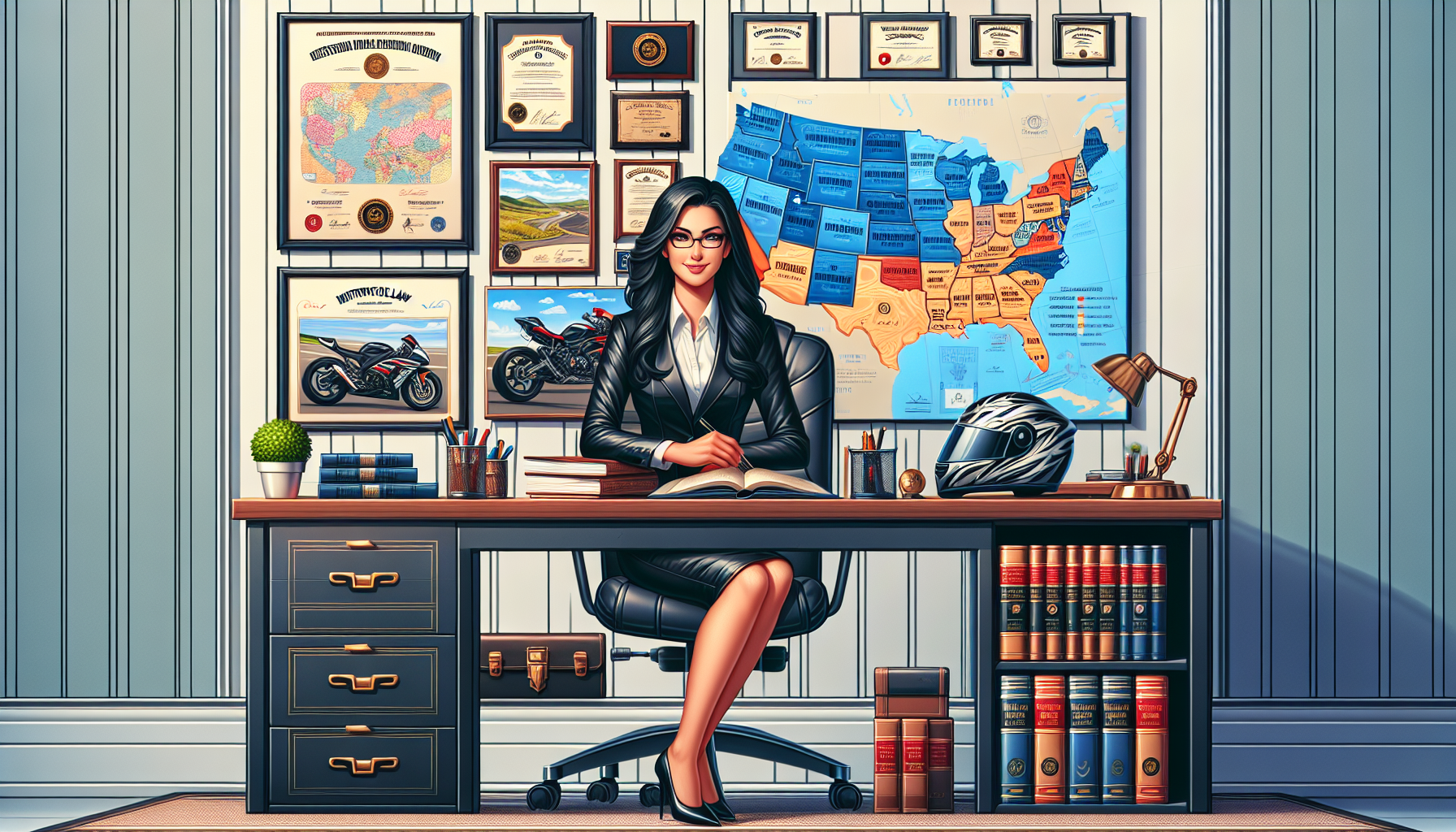 An image of a distinguished lawyer