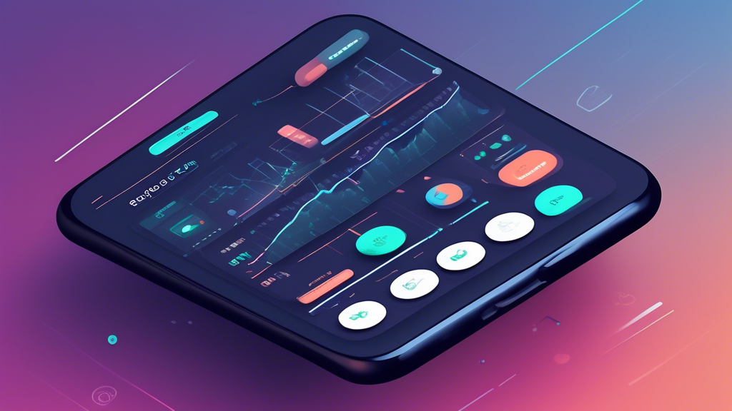Create an image of a user-friendly digital interface displaying a step-by-step guide on how to get started with Bitget Copy Trading, including setting up an account, choosing top traders to follow, and investment management tips. The interface should be sleek and modern, with clear, easy-to-understand instructions and helpful icons. Incorporate elements that emphasize security features and best practices for a successful trading experience.