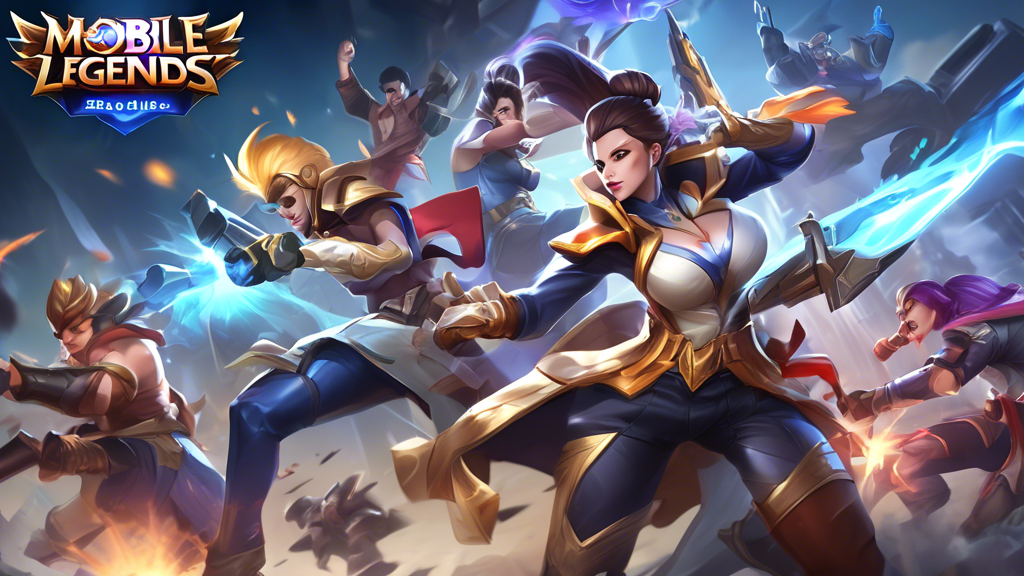 Create an illustration depicting a scenario in the game Mobile Legends: Bang Bang, where a player makes common mistakes while controlling M4. Show the character M4 engaged in a battle, missing important moves, poorly positioned in the team formation, and failing to use abilities effectively. Surround M4 with visible warning signs or mistake indicators to emphasize the errors, such as misused skills, mistimed attacks, and poor strategic positioning in the fight. Highlight these mistakes artistically to create a visually engaging and educational image for players.