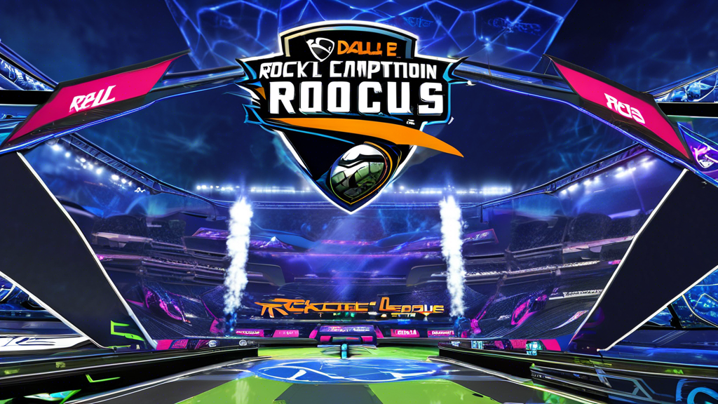 Prompt for DALL-E:

Create an image that encapsulates the transformative changes in Rocket League Championship Series (RLCS) over the years. Showcase a few seasons in a split-screen format, highlighting the evolution in the format, technological advancements like enhanced graphics and streaming quality, and vibrant community engagement features such as live chat and social media interactions. Include elements like a Rocket League match in progress, a modern streaming setup, and fan art or community messages to visualize how RLCS has grown and adapted with time.