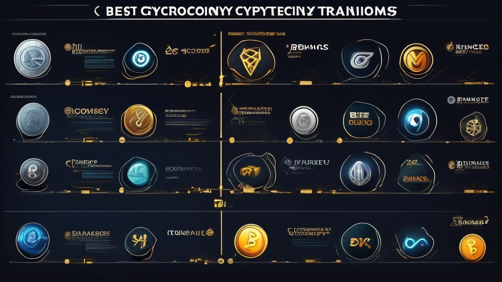 **DALL-E prompt:**

Create an image showing a comparative chart of the best cryptocurrency trading platforms of 2023. The chart should prominently feature well-known platforms like Binance, Coinbase, and Kraken, each represented with their logos. Include key comparison criteria like ease of use, security, and asset variety in the chart. The background should have a modern, tech-savvy ambiance, with subtle cryptocurrency-related icons and graphics.

**Keywords for reference:** cryptocurrency trading platform, comparative chart, Binance, Coinbase, Kraken, ease of use, security, asset variety, modern design, tech-savvy ambiance, cryptocurrency icons.