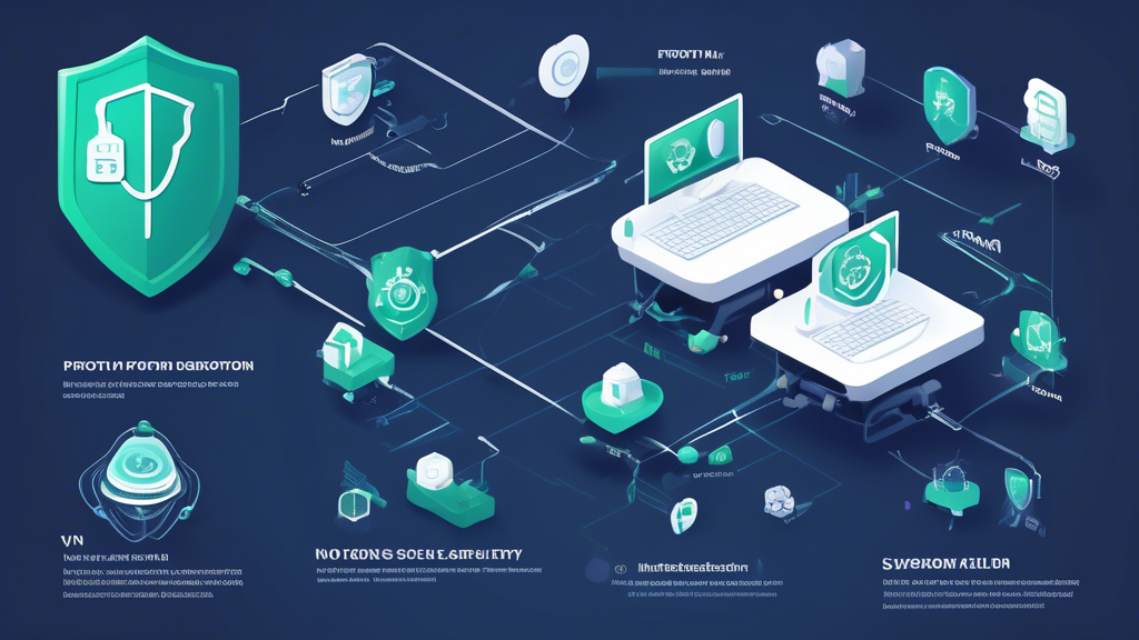 Create an image showing the layers of Proton VPN