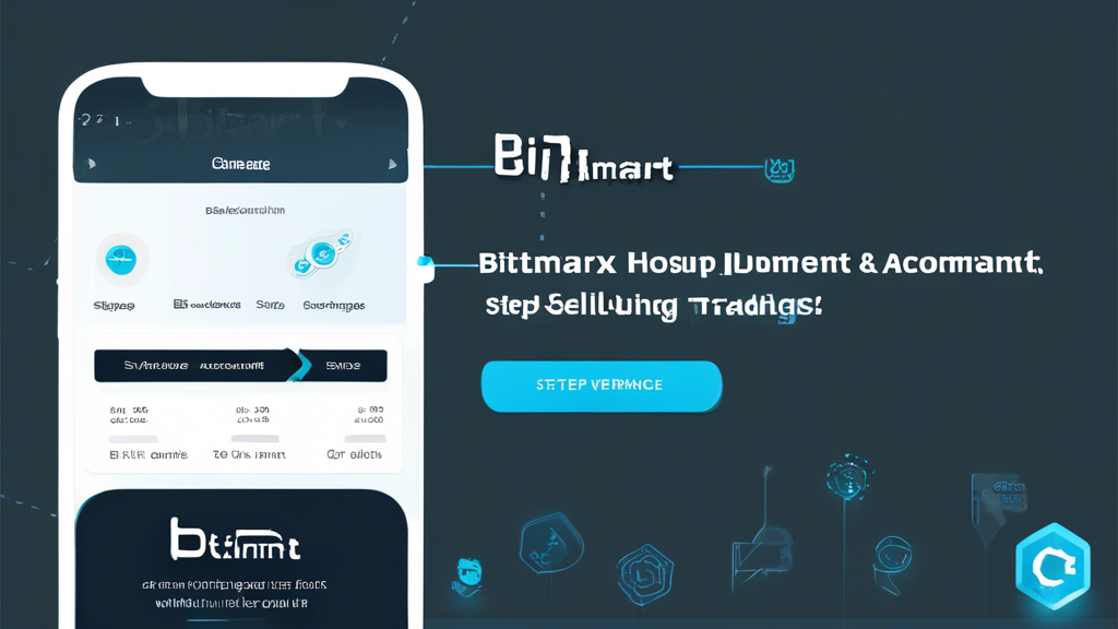 Generate an image showcasing a step-by-step guide to using BitMart Exchange. The image should include the following elements: a user-friendly interface displaying the BitMart Exchange website, a sequence of steps for signing up and verifying an account, depositing and withdrawing funds, buying and selling cryptocurrencies, and using advanced trading tools. Each step should be visually represented with icons, short descriptions, and a clean, modern layout to ensure clarity and ease of understanding for users.