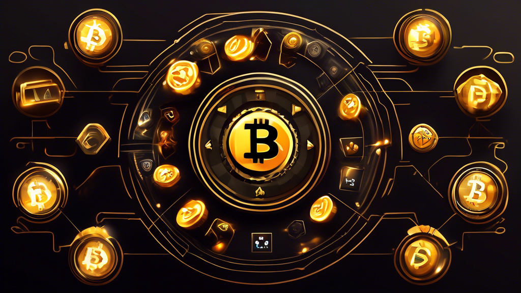 **Prompt for DALL-E:**

Create an image that illustrates the advantages of using cryptocurrency in online casino gambling. Depict enhanced security and privacy with a digital vault symbol alongside various privacy-focused cryptocurrency icons. Show speed and efficiency by including fast-moving cryptocurrency symbols (like Bitcoin, Ethereum, etc.) flowing smoothly into a digital wallet or roulette table. Also, incorporate elements that depict lower transaction fees, such as smaller fee icons and a 