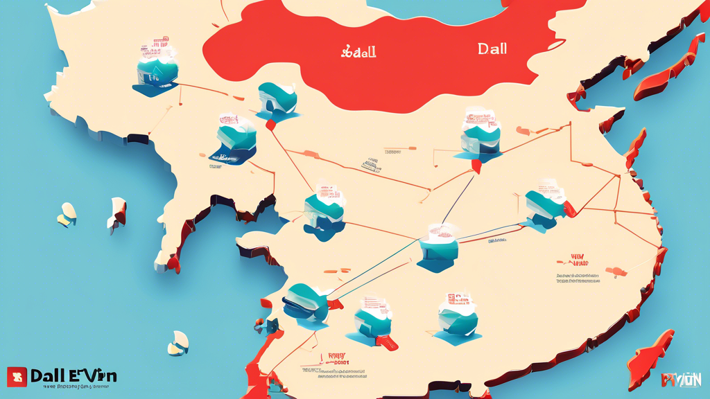 DALL-E prompt: Create an image depicting the top VPN services recommended for bypassing the Great Firewall of China in 2023. Features to showcase include ExpressVPN, NordVPN, and VyprVPN with their logos. The background should subtly represent the map of China with the Great Firewall illustrated as a digital barrier. Use vibrant colors to highlight the VPN services and a modern tech aesthetic to convey the advanced security and performance of these services.