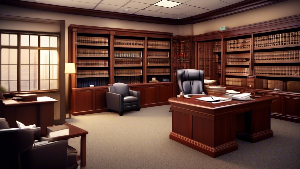 Create an image of a professional lawyer