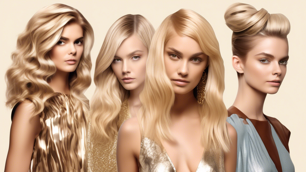 Prompt for DALL-E:

An image showcasing popular styles and trends for blond foils on brown hair. The scene includes a variety of models each with different foil patterns and techniques, from classic to contemporary. Some models are inspired by celebrity looks, while others reflect prominent stylists