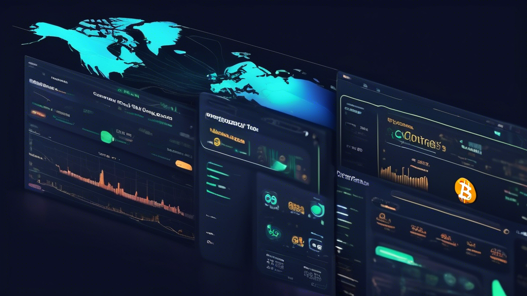 Create an image that features a comparative table of the best cryptocurrency trading platforms in 2023. The table should include well-known platforms like Binance, Coinbase, and Kraken. Show columns for key features such as security, transaction fees, user-friendliness, range of cryptocurrencies available, and advanced trading tools. Additionally, include star ratings or user reviews for each platform. The backdrop can be a sleek, modern design that suggests technology and finance.