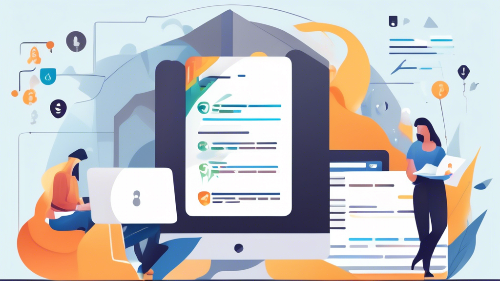 Create an image illustrating the benefits and risks of using a URL unblocker. The image should be a split scene: one side showing the benefits such as increased online freedom, privacy, and access to restricted content through the use of VPNs, proxy servers, and browser extensions; the other side highlighting the risks like legal considerations, privacy concerns, and the potential to encounter malicious sites. Use clear and contrasting visual elements to represent both sides, ensuring a balanced depiction of the subject.