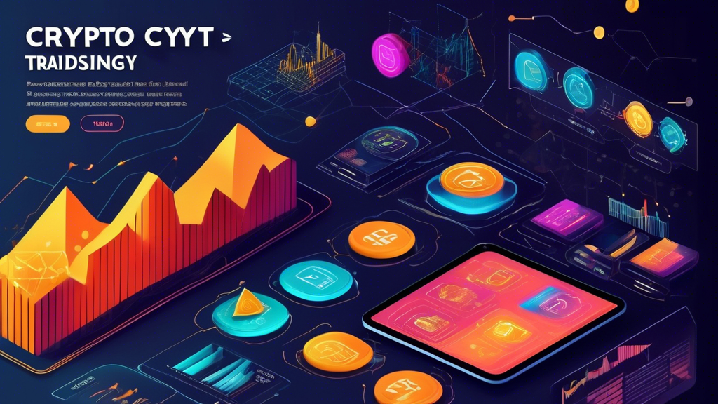 Create a visually engaging infographic that depicts the process of developing a winning trading strategy in crypto trading. Include elements like goal setting, risk management techniques, and a comparison between day trading and long-term investing. Illustrate the use of technical and fundamental analysis with charts and graphs, while incorporating vibrant cryptocurrency icons and symbols to represent different strategies. The overall design should be modern and professional, appealing to both novice and experienced traders.