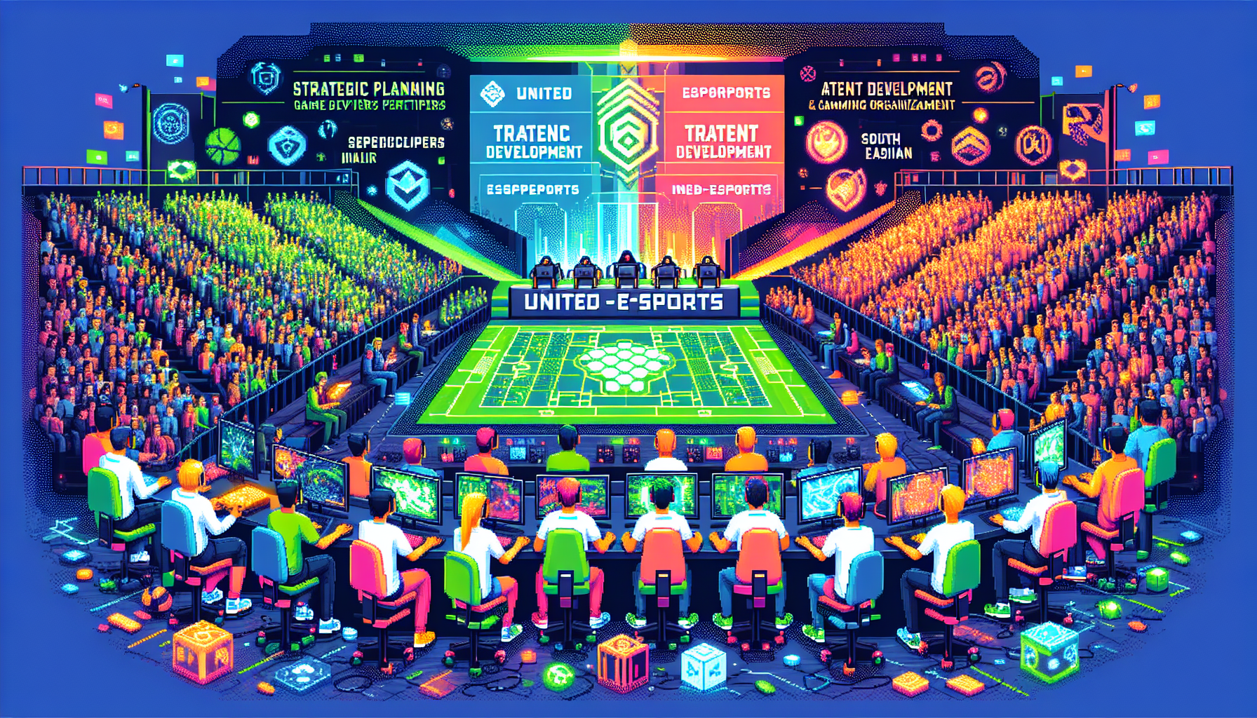 Create an image showcasing United Esports