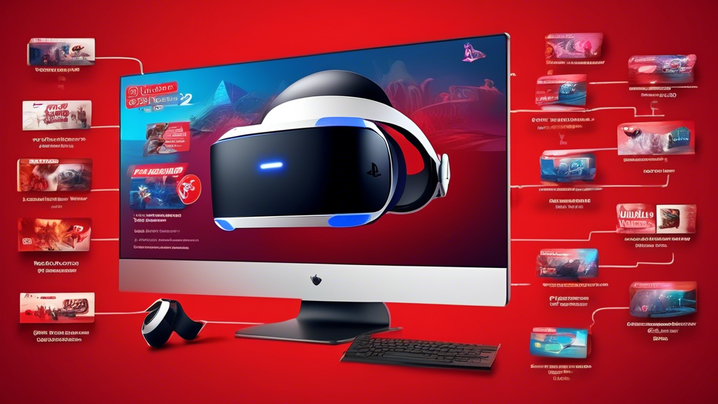 Generate an image showing a user-friendly, illustrated guide on a computer screen. The guide should detail how to navigate Media Markt