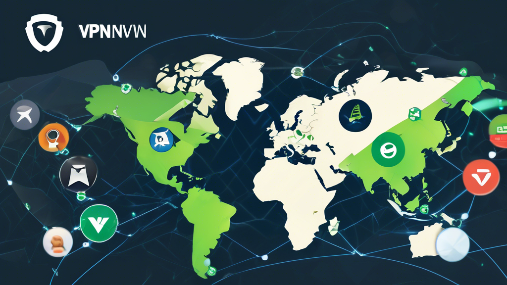 Create an image that showcases the top free VPN services available online. The image should include a visually appealing digital interface showing different VPN logos such as ProtonVPN, Windscribe, and TunnelBear, each with user-friendly icons representing their speed, reliability, and privacy features. Include a backdrop of a world map to signify global access, and add an overlay of a shield to symbolize security. The entire setting should give a sense of practical, accessible technology that is easy to use and dependable.