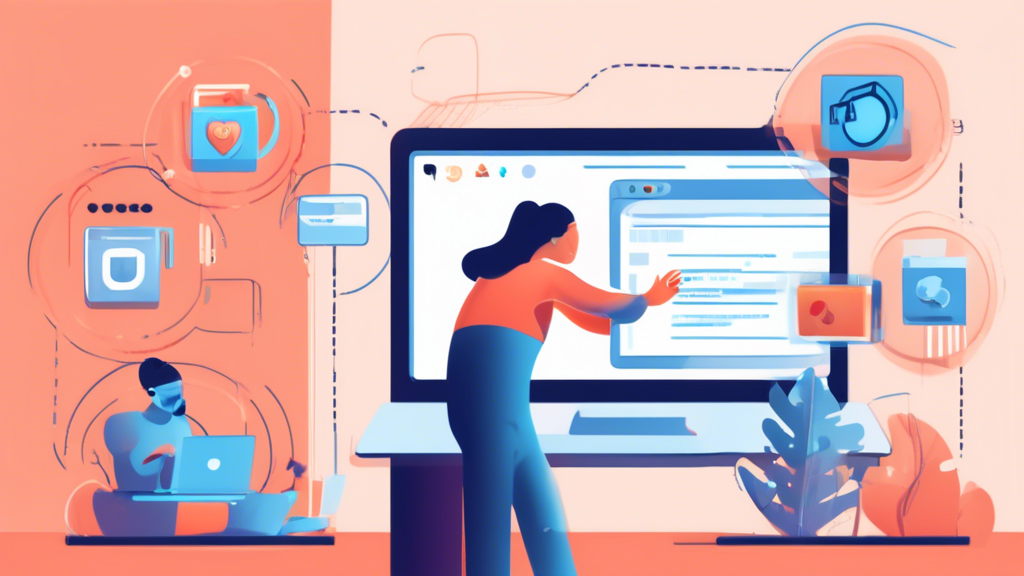 An illustrated guide showing a user downloading and installing an unblocked browser safely. The image should depict a step-by-step process: starting with accessing a trusted website, downloading the browser, verifying the file integrity using a checksum, and finally configuring the browser settings for enhanced privacy and performance. Include visual elements like a computer screen, security icons, download progress bar, and checkmarks indicating successful steps.