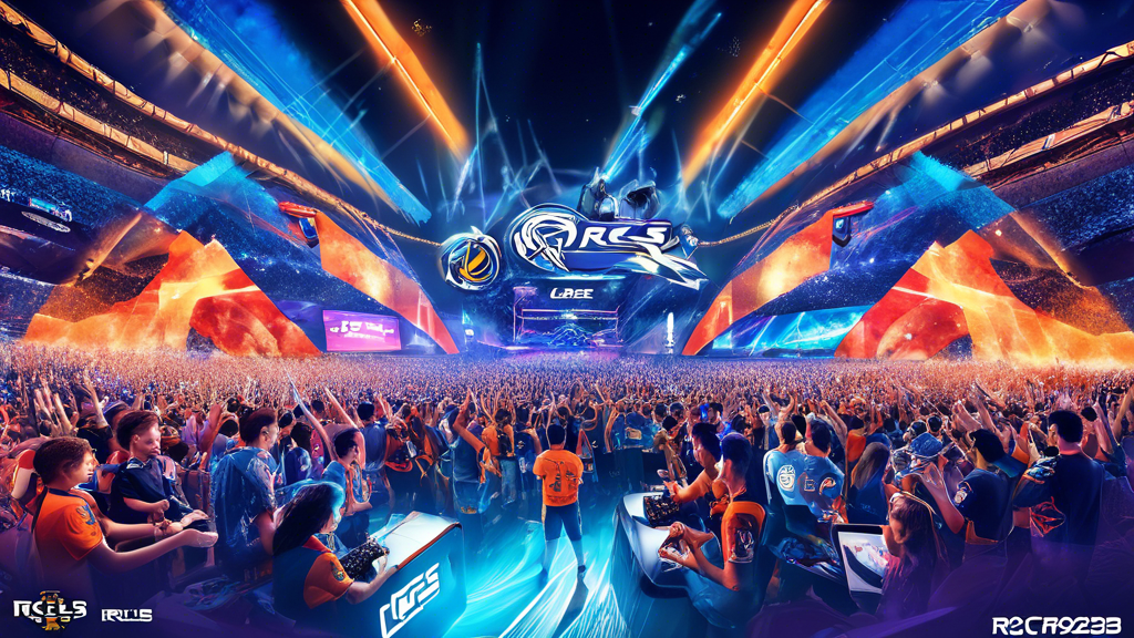 **DALL-E Prompt:**

Create an image showcasing the vibrant atmosphere of fan engagement and activities at RLCS Worlds 2023. Include scenes of fans participating in community events, engaging in interactive experiences like gaming booths, and attending fan meet-ups with their favorite players. Show a mix of in-person and online interactions, with people of all ages excitedly sharing the experience. Incorporate RLCS branding and create a lively, festive environment that highlights the inclusiveness and excitement of the event.