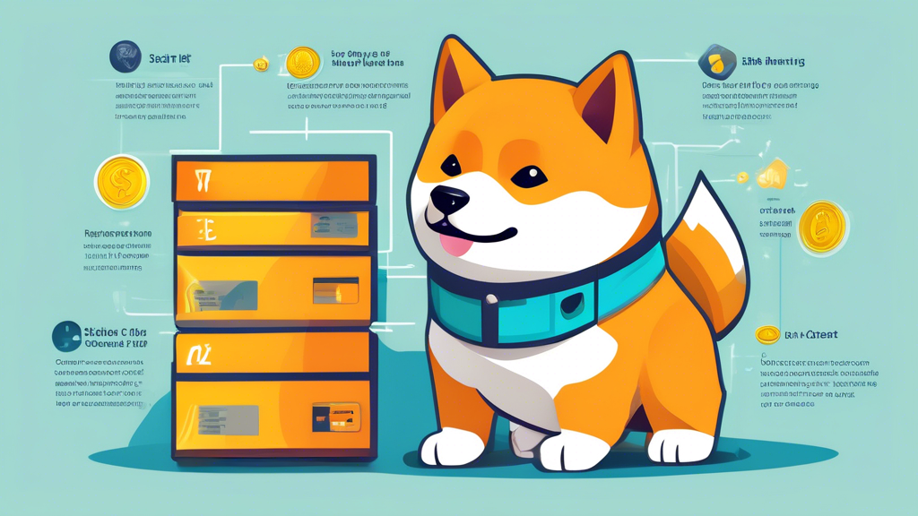 Create an educational infographic illustrating the best practices for storing and managing Shiba Inu Coin after purchase. Include visual representations of hot wallets versus cold storage, key tips for securing cryptocurrency, and a checklist for monitoring investments. Use vibrant colors and playful Shiba Inu dog imagery to reflect the coin