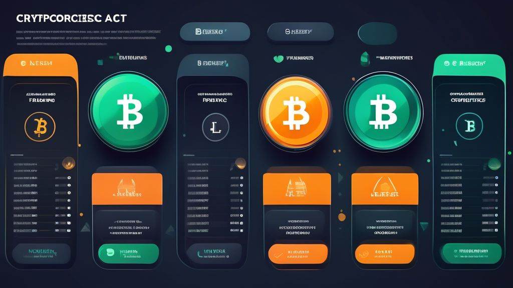 Create an image that showcases a detailed comparison chart of the leading cryptocurrency trading platforms. The chart should list three platforms, labeled as Platform A, Platform B, and Platform C. Each platform should have sections highlighting its advantages and disadvantages with visually distinct icons or markers. Background elements can include illustrations of various cryptocurrencies like Bitcoin, Ethereum, and Litecoin. Ensure the design is clean, modern, and visually engaging to represent high-tech financial services. 

**Keyword:** best platform for crypto trading