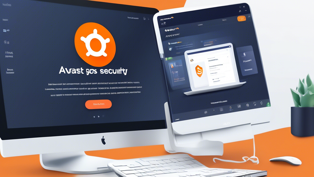 Create an image that showcases Avast Online Security